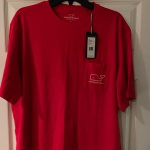 Brand New Vineyard Vines Red Republican Elephant T